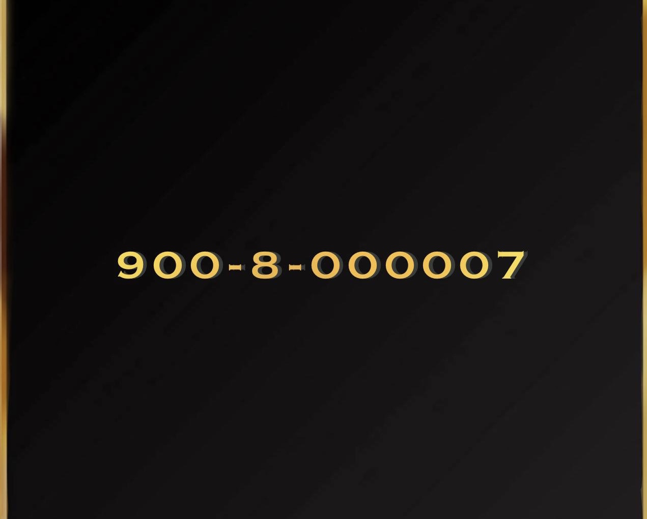 Номер +7 900 800 00 07