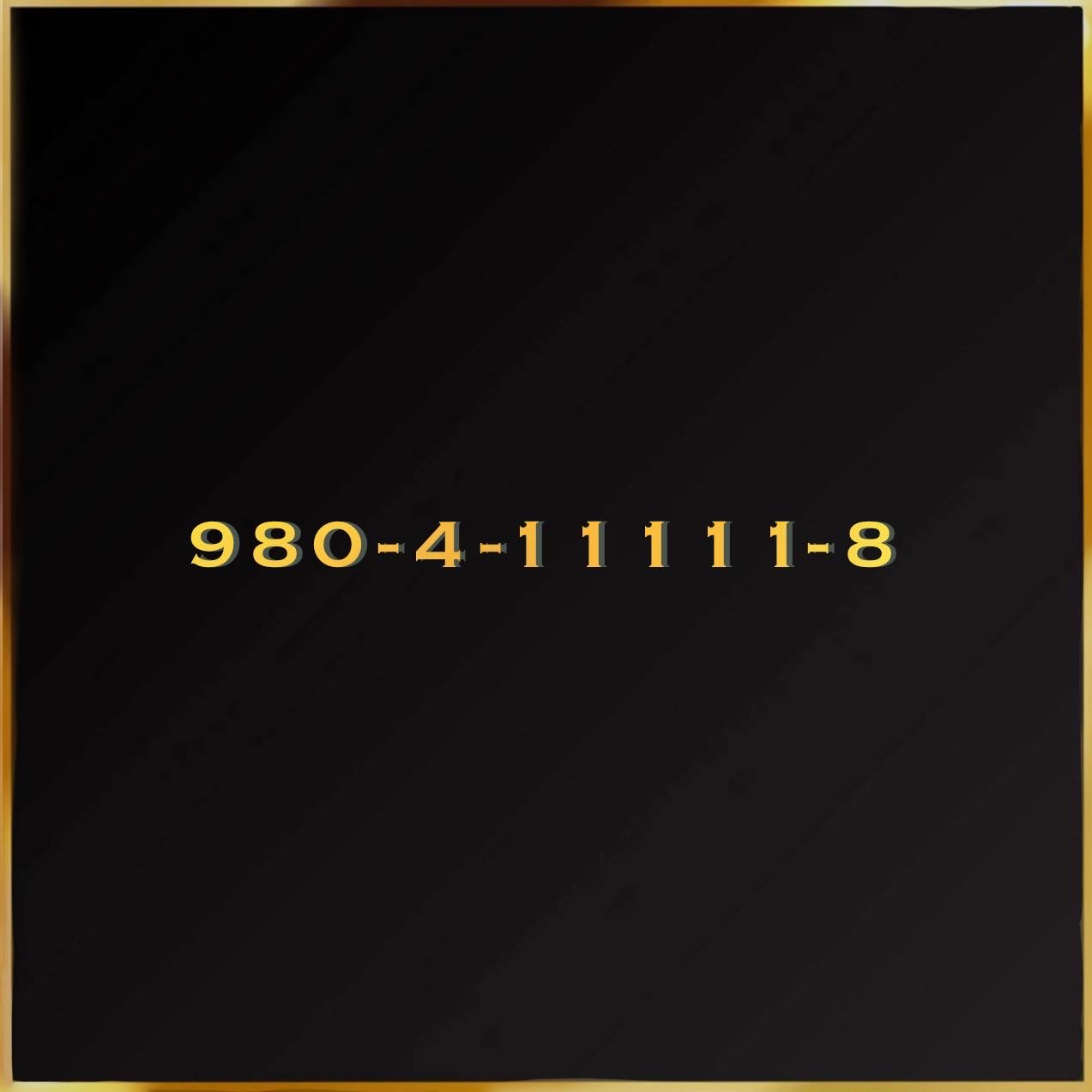Номер +7 980 411 11 18